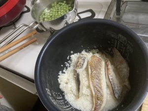 堀川鮮魚の真鯛（タイ）の炊き込みご飯レシピ